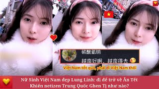 Nữ Sinh Việt Nam đẹp Lung Linh: đi để trở về Ăn Tết Khiến netizen Trung Quốc Ghen Tị như nào?