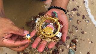 24H Beach Treasure Hunt Challenge Uncovering a Golden Fortune Under the Waves!