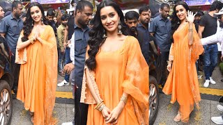 Shraddha Kapoor Arrived at Tembhi Naka Thane for Dahikala Fest 😍🔥📸