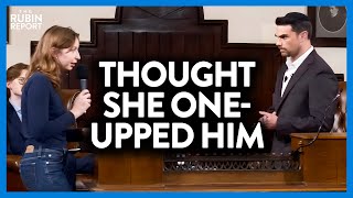 Student Actually Thought She'd Outsmarted Shapiro, Until He Asked This