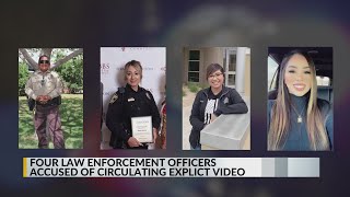 New Mexico law enforcement officers accused of circulating explicit video