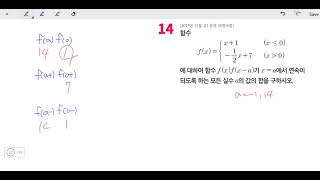 창규야201311함수에대하 수능 나형 28번 창규야201411함수에대하 수능 나형 28번