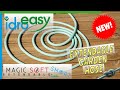 English: Magic Soft Smart - expandable garden hose 3X extension - by Idroeasy. Complete