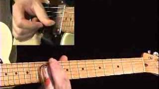 Slide Blues Guitar Lessons - Slide Shop - David Hamburger - Shuffle D Solo 1a