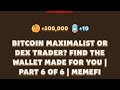 BITCOIN MAXIMALIST OR DEX TRADER? FIND THE WALLET MADE FOR YOU | PART 6 OF 6 | Memefi New Video Code