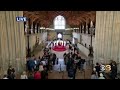 Thousands of mourners waiting to pay their respects to Queen Elizabeth II