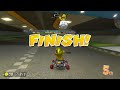 mario kart 8 deluxe all 2nd to 6th place winning animations nintendo switch