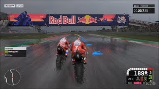 MotoGP 19 - Rain Gameplay (PC HD) [1080p60FPS]
