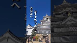 あなたへおすすめスポット「岡山城」新年を楽しむなら是非とも岡山城にLet's Go　#岡山 #新年 #2025 #おすすめ