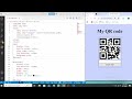 QR code generator html5, css and Javascript tutorial. #webdesign #beginnerprojects  @moodstem 