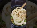 Japanese Noodles Kamaage Udon | in Marugame Udon #shorts