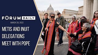 Metis and Inuit Delegations Meet with Pope