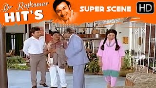 Kannada Comedy Scenes | Dr.Rajkumar Comedy Scenes | Shruthi Seridaga Kannada Movie