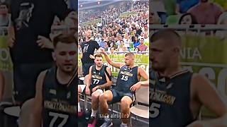 Luka \u0026 Jokic Funny Moments 😂🔥