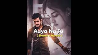 Aaya Na Tu ( Slowed + Reverb )
