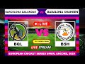 Barcelona Qalandar vs Badalona Shaheen T10 Live Cricket | English Commentary