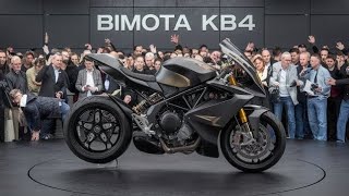 2025 Bimota KB4 - The Perfect Blend of Retro Style \u0026 Modern Performance! Full Review