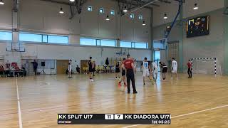 KK Split u17 vs KK Diadora u17