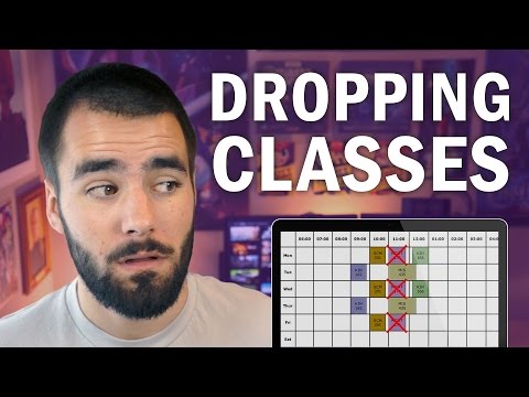 Class Schedule Advice: Dropping a Course - College Info Geek Class Schedule Advice: Dropping a Course - College Info Geek