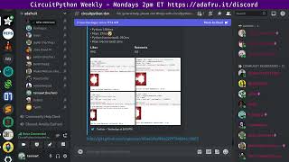 CircuitPython Weekly Meeting for May 8, 2023 @circuitpython #circuitpython #adafruit