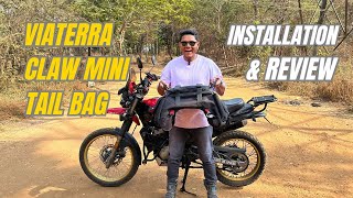 ViaTerra Claw Mini Tail Bag Review \u0026 Installation - ViaTerra tail Bag - Why I choose 48L over 72L?