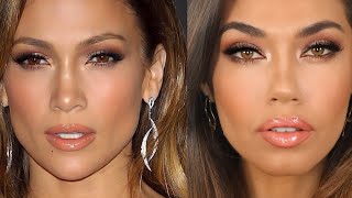 Jennifer Lopez Inspired Makeup Tutorial | Eman
