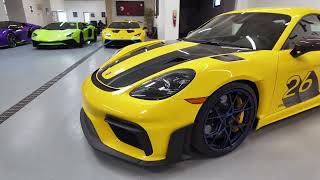 2024 Porsche 718 Cayman GT4 RS in Racing Yellow!