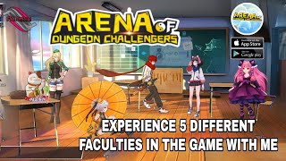 Arena of Dungeon Challengers ( CBT ) Gameplay Android_Experience Different Characters With Me