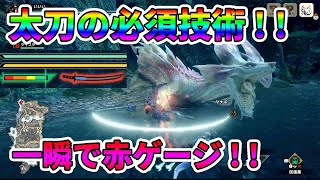 【モンハンライズ】戦闘開始後 即赤ゲージ！太刀使い必須技術の初手ムーブ！【実況プレイ】#3 モンスターハンターライズ Nintendo Switch