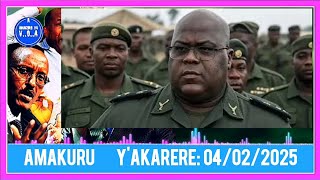 AMAKURU Y'AKARERE:04/02/2025 IJWI RY'AMERIKA NA #VENUSTE NSHIMIYIMANA