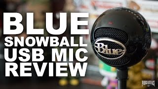 Blue Snowball USB Microphone Review / Test