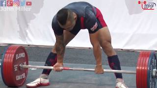 Chris Wong - 9th Place 675kg Total - 74kg Class 2019 IPF Classic Worlds