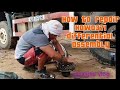 How to repair HOWO371 differential Assy.power divider and rear differential Carrier @jessajesvlog