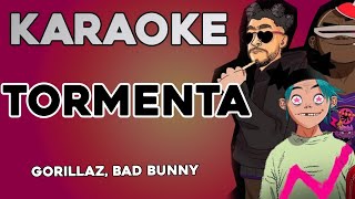 Gorillaz - Tormenta ft. Bad Bunny (KARAOKE)