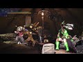 【mhw】 マム・タロト 追跡レベル1 大角破壊 【07’24”81】 マルチ：双剣×2弓×2 【kulve taroth level 1】