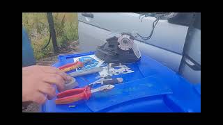 VW T5 Transporter wing mirror repair