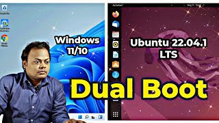 Dual boot UBUNTU 22.04.1 LTS and WINDOWS 11 | 2023 | Big update |
