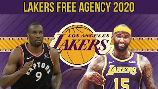 Top 5 Free Agent PF/Centers the Lakers Should Sign to Improve Floor Spacing! Lakers Free Agency 2020