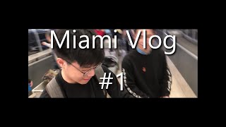 [邁阿密之旅]留學旅遊|竟然第一天就下雨!?|Miami Vlog #1