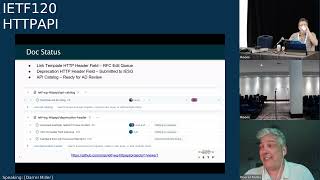 IETF 120: Building Blocks for HTTP APIs (HTTPAPI) 2024-07-26 00:00