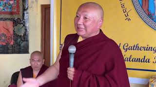 Speech (advice) from HE Zurmang Garwang Rinpoche to all the Rumtek monks \u0026 lay people