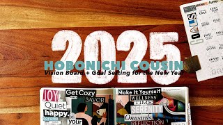 2025 Hobonichi Cousin Set Up // Vision Board + Goal Setting