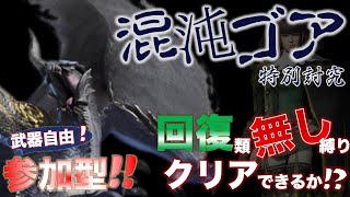 【回復薬無し縛りシリーズ】14:30 頃から挑戦 1乙30分 みんなで盛り上がろう！ 初見歓迎 誰でも 参加型 モンハンライズサンブレイク  モンハン