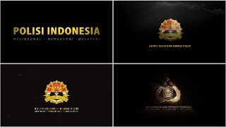 LOGO POLRI DAN KORPS KESATUAN HUMAS POLRI  | 20 VIDEO INTRO