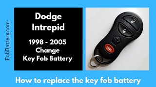 Dodge Intrepid Key Fob Battery Replacement (1998 - 2005)