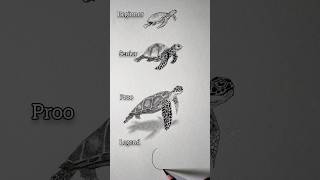 how to draw a sea turtle 🐢😱🔥#art #drawing #youtubeshorts #shorts #viral #@ArtwithBir_9