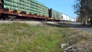 CN 5690, 5619, and 5437 (11/15/12) Hester, LA