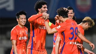 2021中超第11轮 青岛队0-5山东泰山 全场集锦 Highlights |  Qingdao FC 0-5 Shandong Taishan | CSL