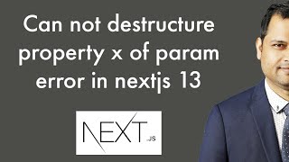 Uncaught in promise | TypeError Cannot destructure property blogs of param as it is undefined