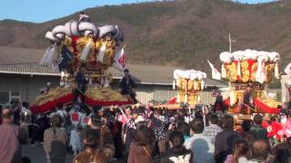 2012年　高屋地区　JAイベント　明下太鼓台